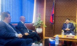 उपप्रधानमन्त्री श्रेष्ठसँग बेलायती सांसद शर्माको भेटवार्ता