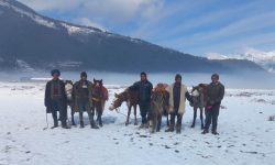 ढोरपाटनमा हिमपात