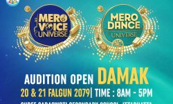 ‘मेरो भ्वाइस यूनिभर्स र मेरो डान्स यूनिभर्स’को फिल्ड अडिसन दमकमा