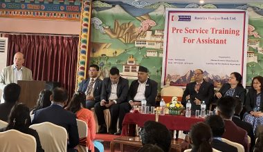 राष्ट्रिय वाणिज्य बैंकद्वारा ११७ जना नवनियुक्त कर्मचारीहरुलाई पूर्व सेवाकालिन तालिम प्रदान