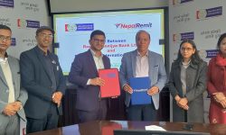 राष्ट्रिय वाणिज्य बैंक र नेपाल रेमिटबिच सम्झौता