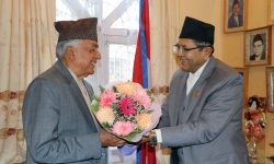 नवनिर्वाचित राष्ट्रपतिलाई सभामुखद्वारा बधाई ज्ञापन