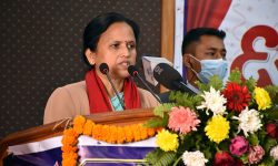 सरकारले गति लिएको छ : मन्त्री शर्मा