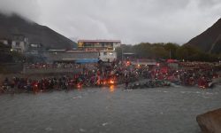 कागबेनीमा पिण्डदान गर्नेको घुइँचो