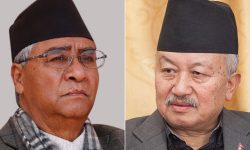 सभापति देउवा र नेम्वाङबीच भेटवार्ता