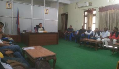 विपद् बैठक सम्पन्न