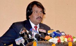 बारा- २ को निर्वाचन लोकतन्त्र कायम राख्ने लडाइँ हो : सीके राउत