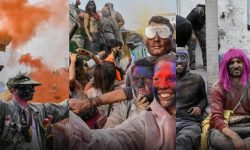 ग्रीसमा मनाईयो होली