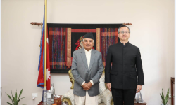 राष्ट्रपति पौडेल र राजदूत सोङबीच शिष्टाचार भेट