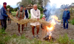 थारु समुदायमा होली पर्व : आगो भित्र्याउने प्रचलन
