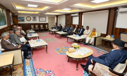 ९ दलीय गठबन्धनको कार्यदलको बैठक बालुवाटारमा