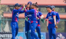 पीएनजीमाथि नेपालकाे सानदार जित, ७ .४ ओभरमै भेट्टायो लक्ष्य