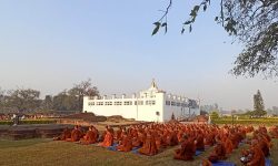 लुम्बिनीमा पाँच सय कुलपुत्र प्रव्रज्या