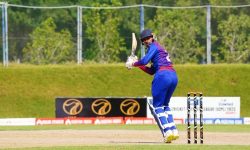 यू-१९ मा नेपाल टस जितेर ब्याटिङमा