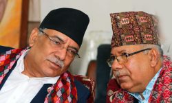 प्रधानमन्त्री दाहाल र अध्यक्ष नेपालबीच भेटवार्ता