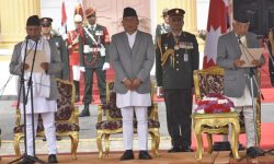 उपराष्ट्रपति यादवले लिए शपथ