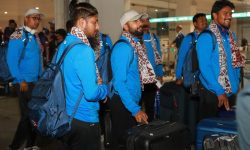 स्वदेश फर्कियो नेपाली राष्ट्रिय क्रिकेट टोली