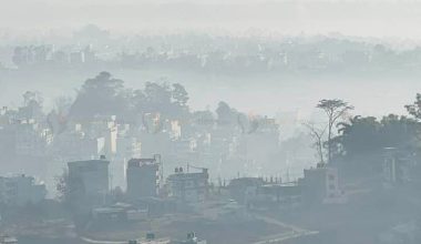 डढेलोका कारण वायु प्रदूषण बढ्दो