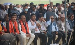 दमौलीमा आयोजित गठबन्धनको चुनाबी सभामा कस्ले के भने ?