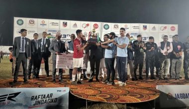 चर्च ब्वाईजले जित्यो जीतपुरसिमरा गोल्डकपको उपाधि