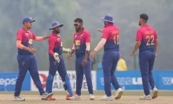 युएईकाे आक्रमण ब्याटिङ- सिंगापुरसामु ४७२ रनको विशाल लक्ष्य