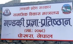 सात जना श्रष्टालाई सम्मान गरिँदै