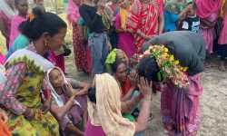 जग नबिर्सने श्रेष्ठ मन्त्री भएपछि निर्वाचन क्षेत्रको यात्रा