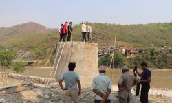 अरुण-जरायोटार खानेपानी आयोजनाको काममा ढिलाइ