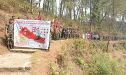 गोरखा-जितगढी एकीकरण पदयात्रा तनहुँ आइपुग्यो