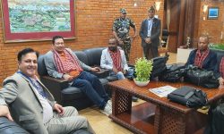 मन्त्री मोदी स्वदेश फिर्ता