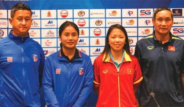 नेपाल–भियतनामबीच महिला फुटबल हुदैँ