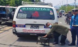 मापदण्ड भन्दा बढी धूँवा फाल्ने १५ ओटा सवारी साधन कारबाहीमा