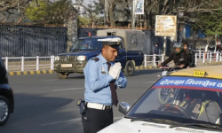 सडकमै ट्राफिक सुरक्षा सचेतता, ६ सय ८६ चालक सहभागी