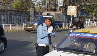 सडकमै ट्राफिक सुरक्षा सचेतता, ६ सय ८६ चालक सहभागी