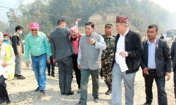 गृहमन्त्री श्रेष्ठले भने- सडक विस्तारको काम छिटो सम्पन्न गर्नू