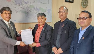 महासंघ प्रतिनिधिमण्डल र राष्ट्रिय योजना आयोगका उपाध्यक्ष श्रेष्ठबीच भेट