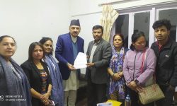 अर्थमन्त्री महतलाई मतदाता अधिकार मञ्चको ध्यानाकर्षण