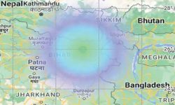 भारतमा ४.३ रेक्टर स्केलको भूकम्प, नेपालका तराई र पूर्वी भेगमा पनि धक्का महसुस