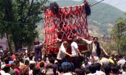 बनेपामा २५ सय वर्ष पुरानो चण्डेश्वरी जात्रा मनाइँदै