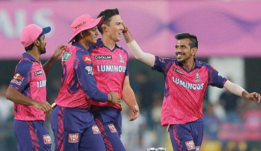 राजस्थान रोयल्सको सहज जित, दिल्ली क्यापिटल्स ५७ रनले पराजित