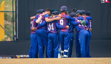 ओमानविरुद्ध पहिले ब्याटिङ गर्दै नेपाल