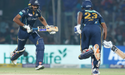 दिल्ली डिफेन्डिङ्ग च्याम्पियन गुजरातद्वारा पराजित