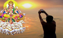 भगवान् सूर्यको पूजा !