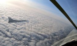 रुसी बमवर्षक विमानहरूको जापानको ओखोत्स्कको समुद्रमा गस्ती जारी