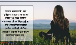 किन जापानमा लाखौं मानिस एक्लै बस्न चाहन्छन् ?