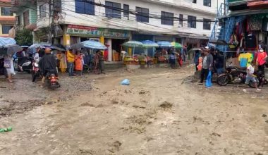 कपन क्षेत्रको डुबान समस्या समाधानका लागि अध्ययन हुँदै