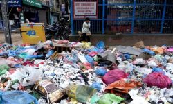 महानगरको फोहर टेलिकमको कार्यालयमा