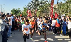 लुम्बिनीमा महिला तथा पुरुष हाफ म्याराथन