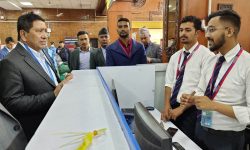 विमानस्थलको सेवा प्रभावकारी बनाउन उपप्रधानमन्त्री श्रेष्ठको निर्देशन