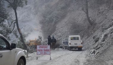 बागलुङ–बेनी सडक वैशाख १२ गतेसम्म बन्द